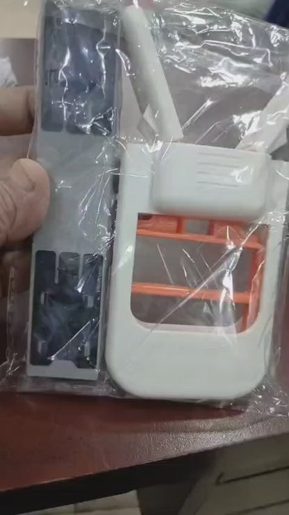 Foldable Mini Mop | Portable Desktop Wet & Dry Cleaning Mop | Self‑Squeezing