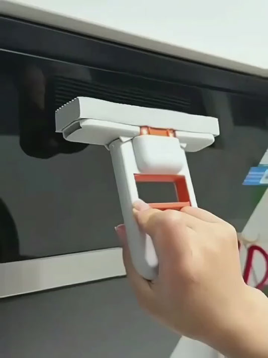 Foldable Mini Mop | Portable Desktop Wet & Dry Cleaning Mop | Self‑Squeezing