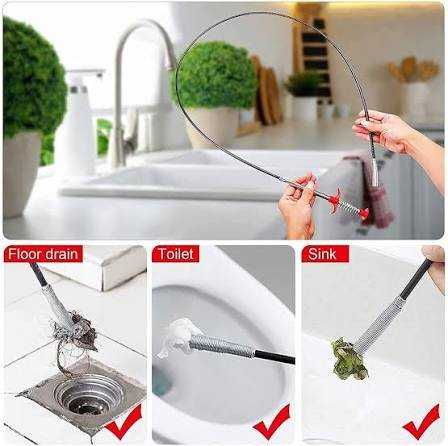 Clears kitchen sinks in minutes